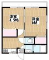 倉方ハイツの間取り画像