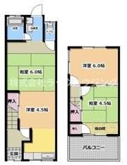 大久保町2丁目テラスの間取り画像