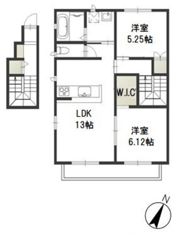 パナシア Aの間取り画像