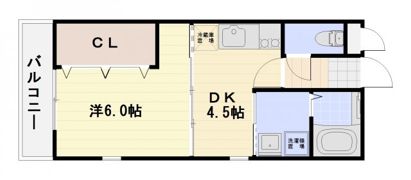 ソレイユコートの間取り画像