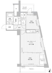 目黒テラスの間取り画像