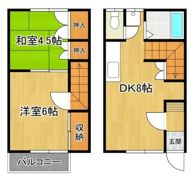 栄光メゾンの間取り画像