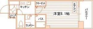 HAPPY FUN 八事石坂の間取り画像