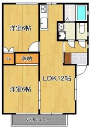 シャルマン永犬丸の間取り画像