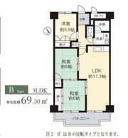 千里グランドハイツ宮脇の間取り画像