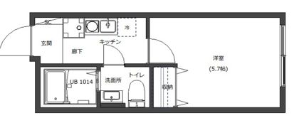 D-STYLE蓮根の間取り画像