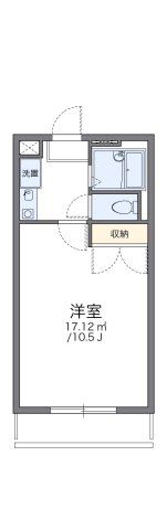 レオパレスラークの間取り画像