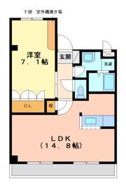 ブルーム（BLOOM）の間取り画像