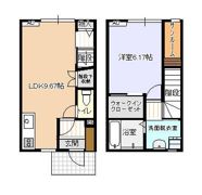 ビオラ野村B棟の間取り画像