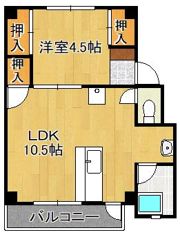 Renatus上津役Iの間取り画像