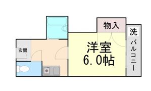 グラシアミノオ2の間取り画像