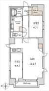 LiveFlat錦糸町の間取り画像