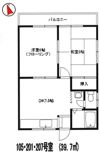 水子マンションの間取り画像