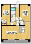 ライフ新保の間取り画像