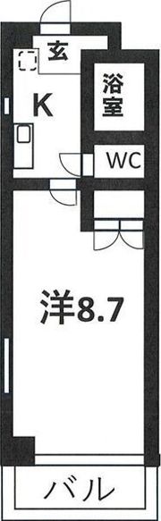 春里壱番館の間取り画像