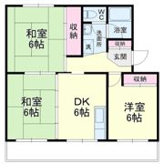 サンハイツ四ッ池Aの間取り画像