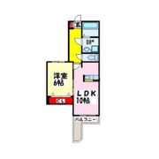 アネックスM3の間取り画像