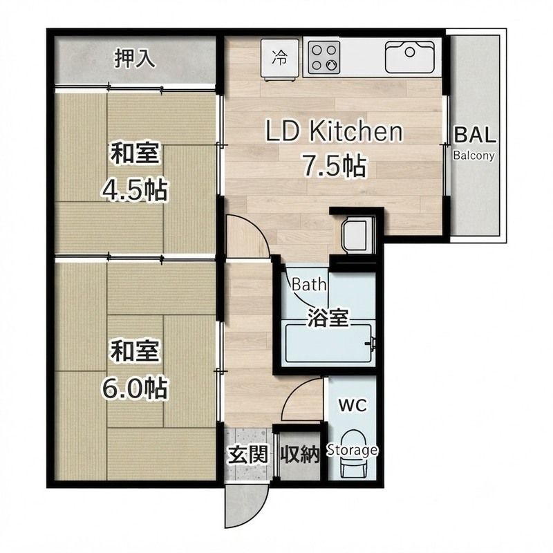 間取図