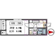 STAGE中田Ⅰの間取り画像