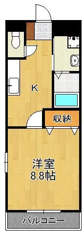 プロニティ行橋Cの間取り画像