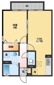 ヴィクトワールK Ⅰ棟の間取り画像