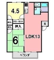 ルクスエテルナ秋津 A棟 Aの間取り画像