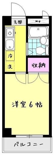 第2レジデンス初の間取り画像