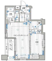 パークウェル浅草弐番館の間取り画像