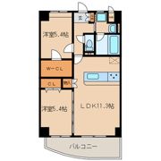 愛暮利伊フォーチュン北湊Ⅰの間取り画像