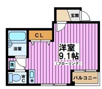 ヒューマンプラザの間取り画像