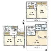 伊刈戸建の間取り画像