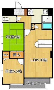 ケイジュカンIの間取り画像