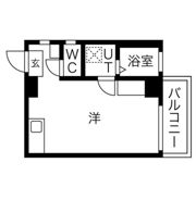 トライアングル旗の台の間取り画像