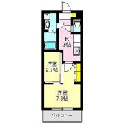 イーストヒルズの間取り画像