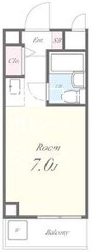 シャトー辰巳の間取り画像