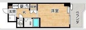 オスカーマンションの間取り画像