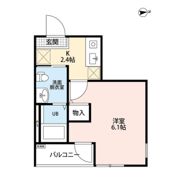 ヒルサイド追浜の間取り画像