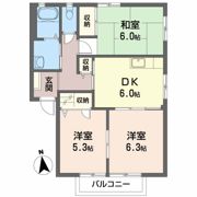 コンフォート A棟の間取り画像