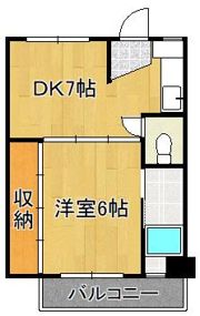 ビレッジハウス沼小柳5号棟の間取り画像