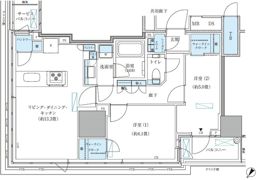パークアクシス五反田スカイタワーの間取り画像