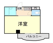 三景マンションの間取り画像