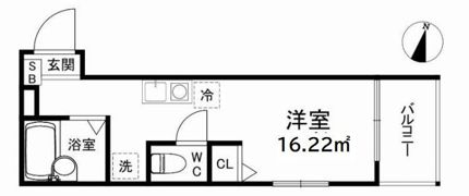 メルディア立石の間取り画像