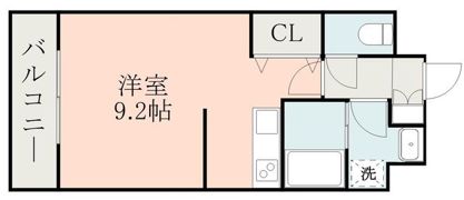 クロノスⅥ子飼橋の間取り画像