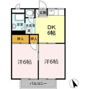コーポ秋田B1の間取り画像