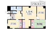 カルム湊川の間取り画像