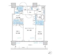 パークシティ柏の葉キャンパス ザ・ゲートタワー ウエストの間取り画像