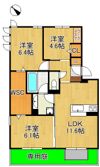 D-ROOM鷹の巣の間取り画像