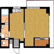 第1アリストマンションの間取り画像