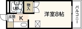 パインハウスⅠの間取り画像