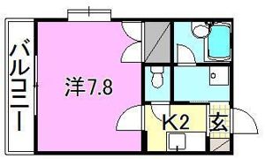 湯築ロジュマン1の間取り画像